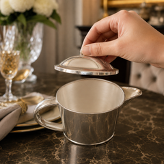 Tea & Coffee Pot – 90 g Silver Plated | Noble European Elegance