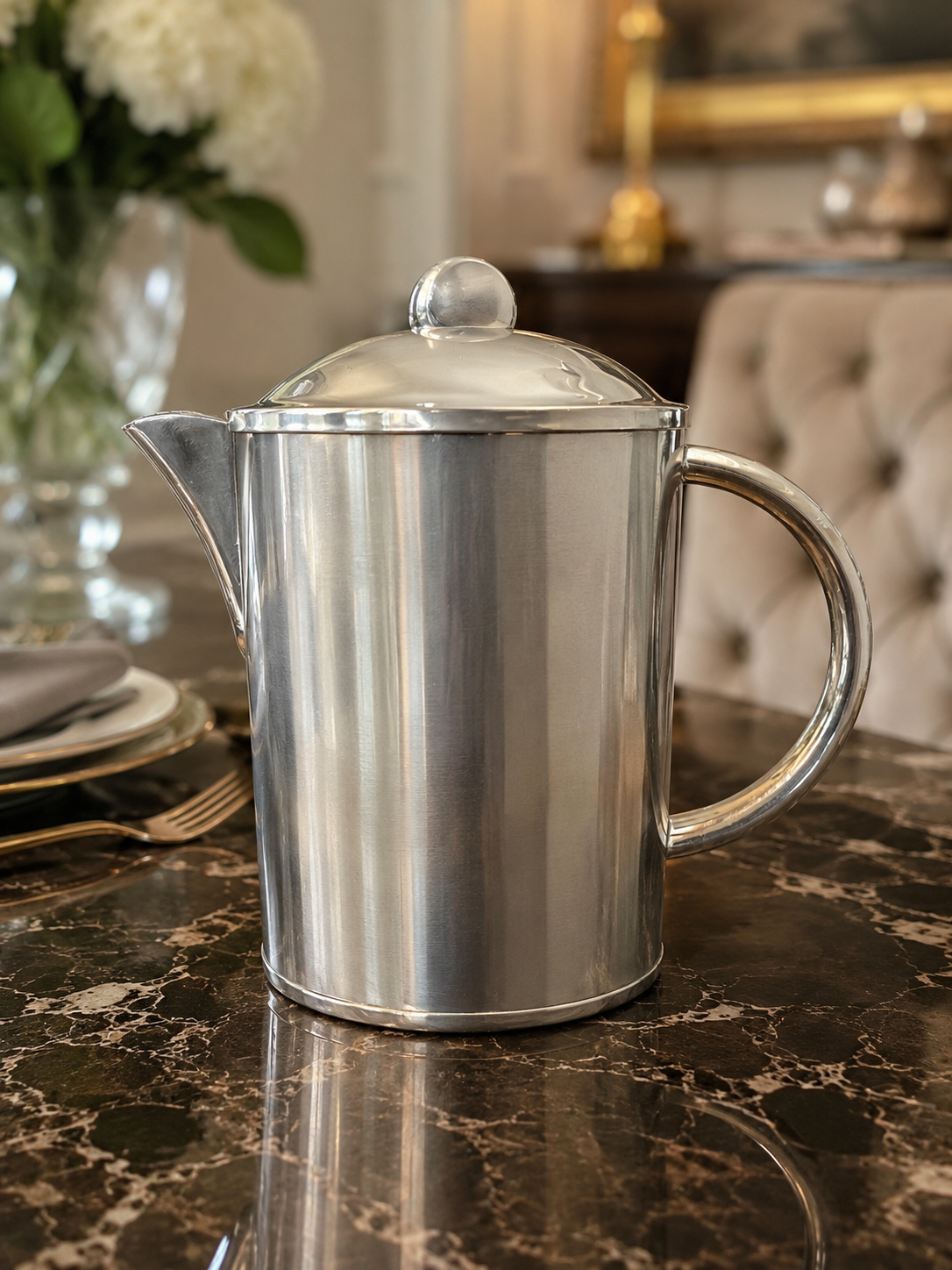 Tea & Coffee Pot – 90 g Silver Plated | Noble European Elegance