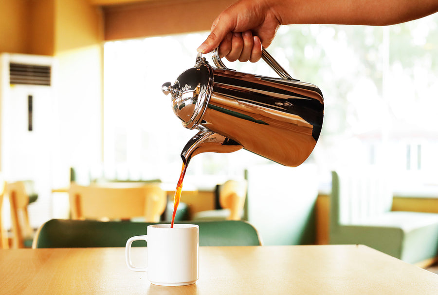 Kaffeekanne "Milano" Edelstahl