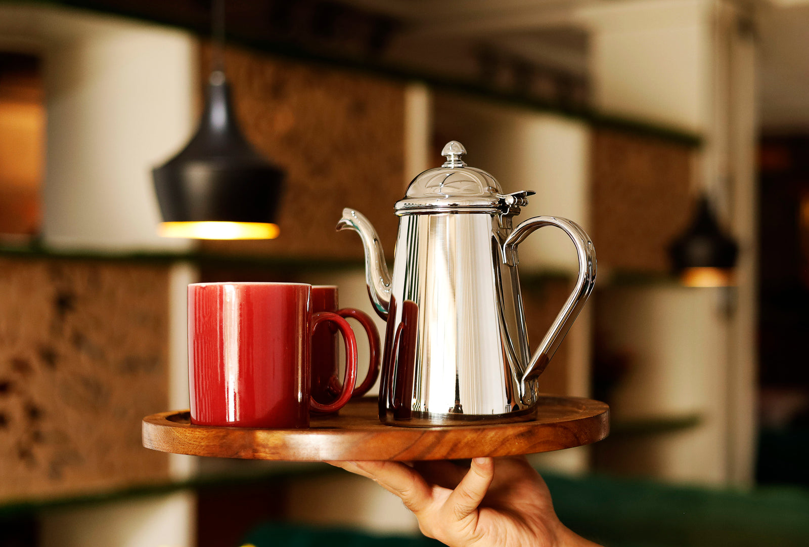 Teapot “Warsaw” Stainless Steel
