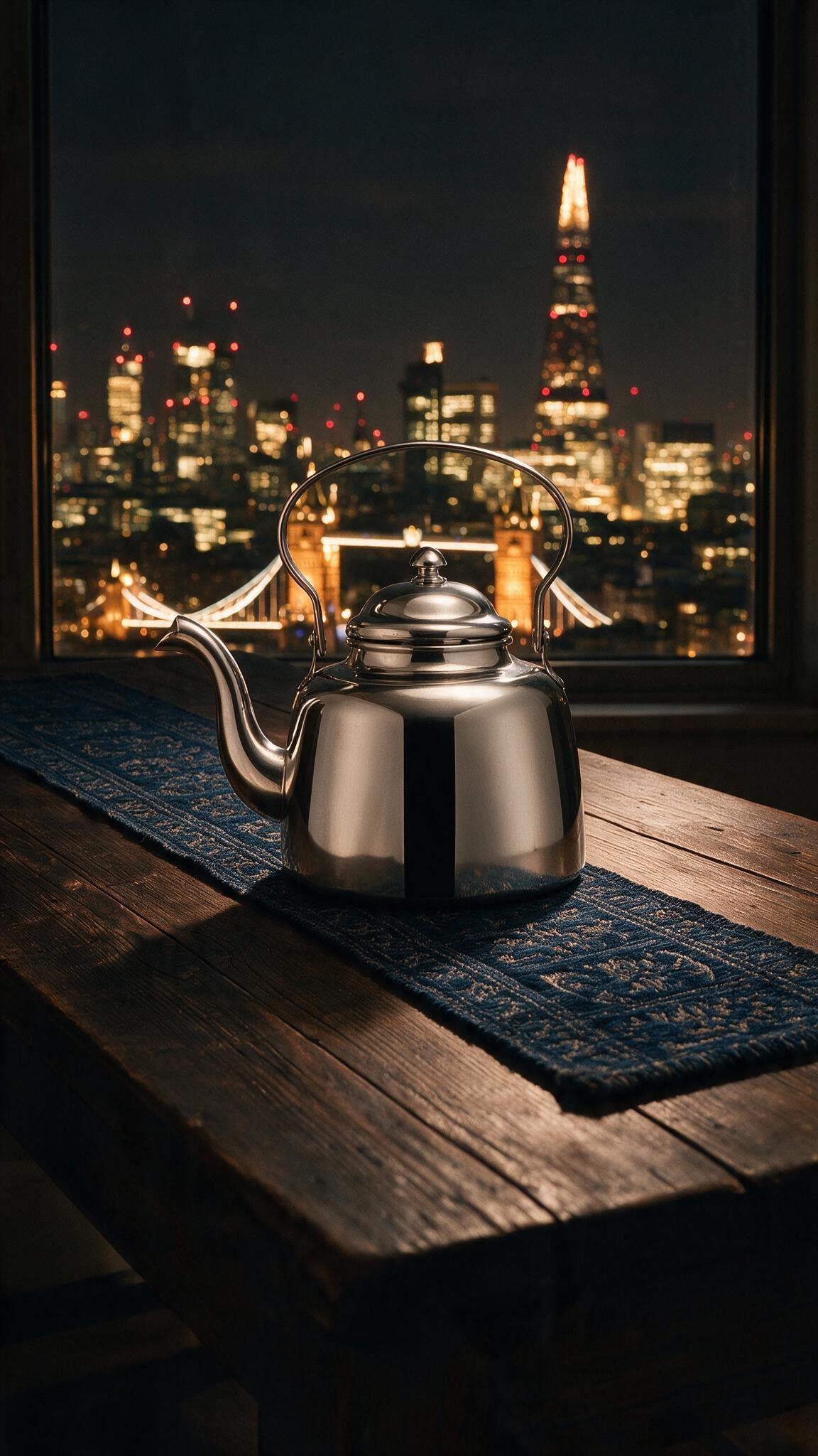 Teapot “London” Stainless Steel