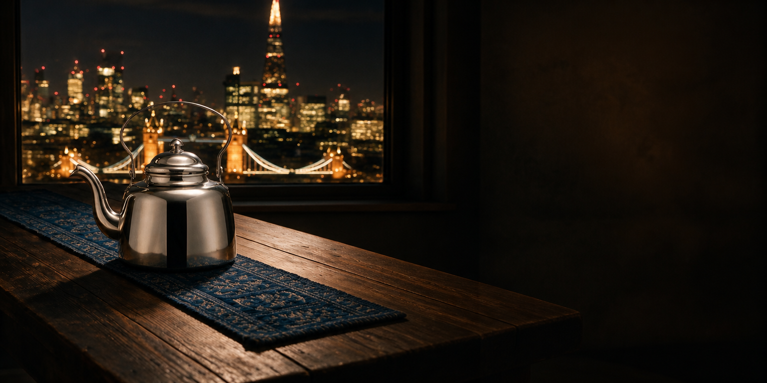 Teapot “London” Stainless Steel