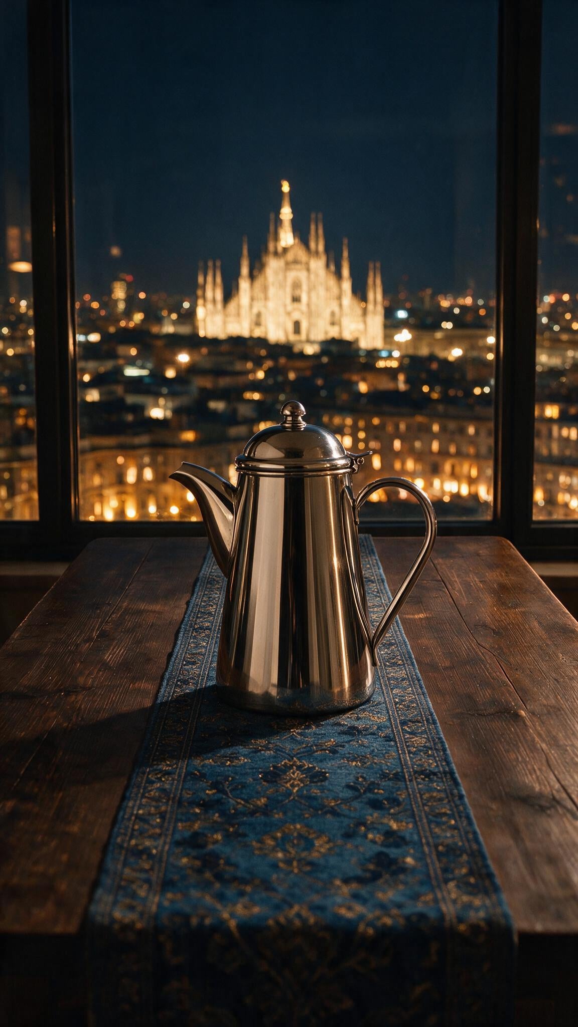 Coffee pot “Milano” Stainless Steel