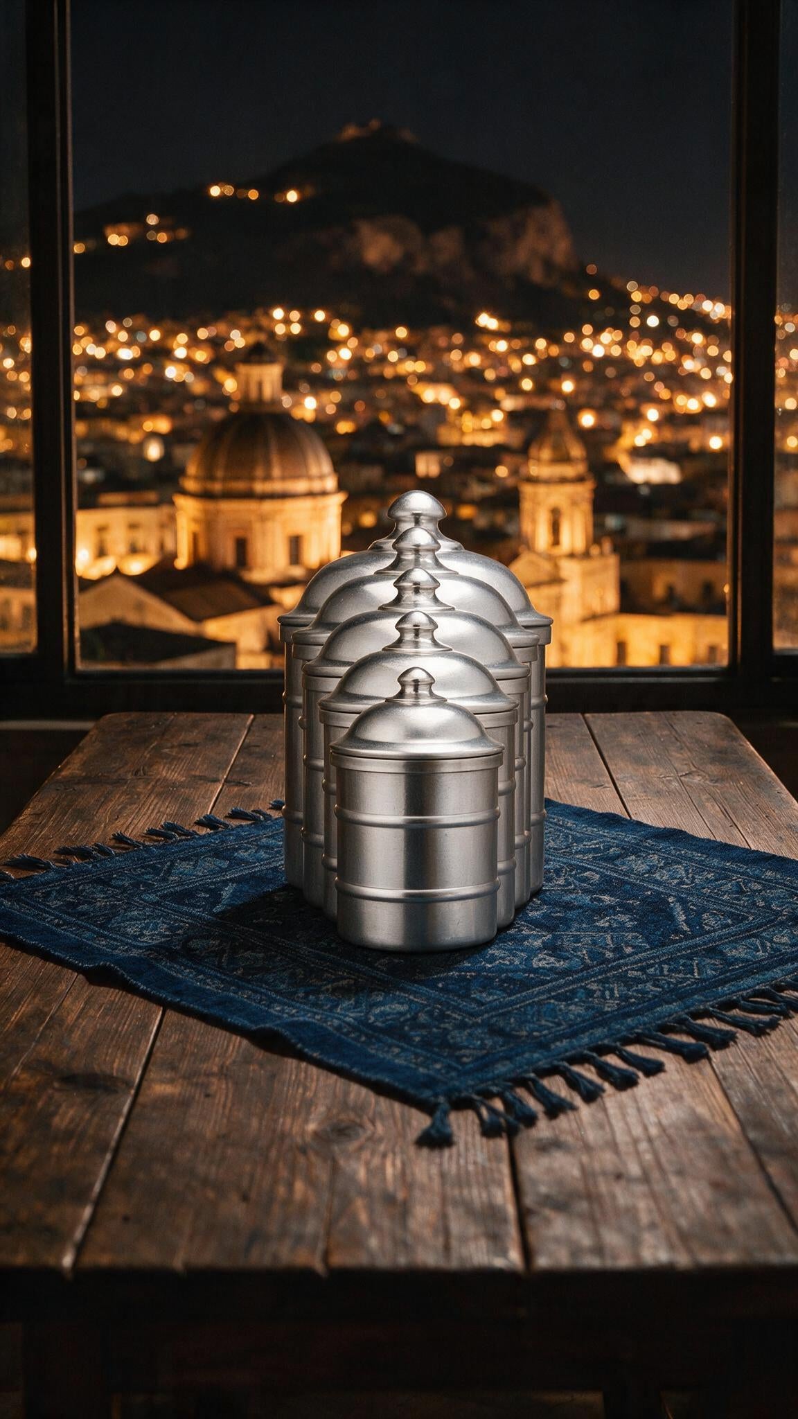 Spice box "Palermo" 5pcs Set Aluminium