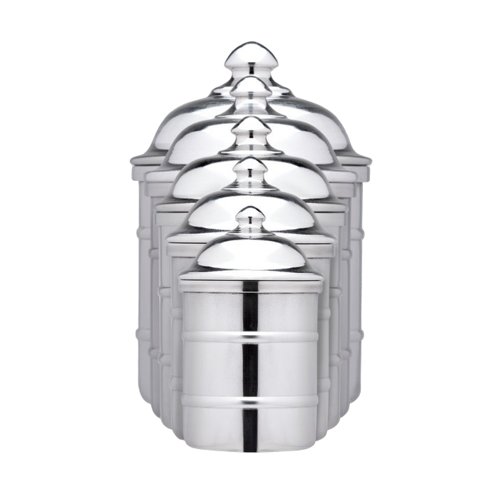 Gewürzdose "Palermo" 5-teiliges Set Aluminium